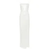 Nensi Dojaka Kendall Sequined Maxi Dress In White