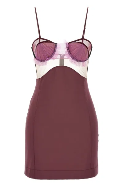 Nensi Dojaka 'explosive Flower Bra' Dress