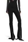 Nensi Dojaka Fitted Trousers With Front Split In Blue