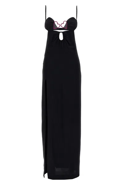 Nensi Dojaka 'heart Bra' Long Dress