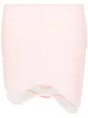 Nensi Dojaka Heartbeat Mini Skirt In Pink
