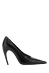 Nensi Dojaka Black Leather Pumps In Black