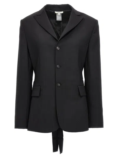 Nensi Dojaka Jackets And Vests In Black