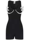 Nensi Dojaka Ruffled Playsuit