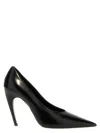 Nensi Dojaka Black Leather Pumps In Black