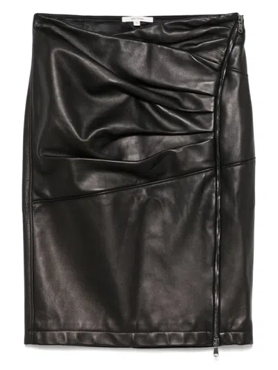 NENSI DOJAKA LEATHER SKIRT
