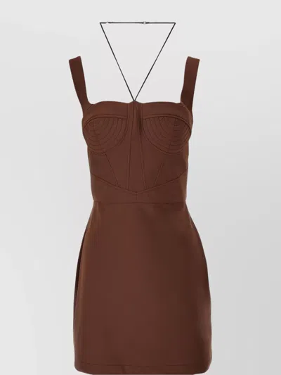NENSI DOJAKA 'MADDIE' FITTED SILHOUETTE MINI LENGTH DRESS