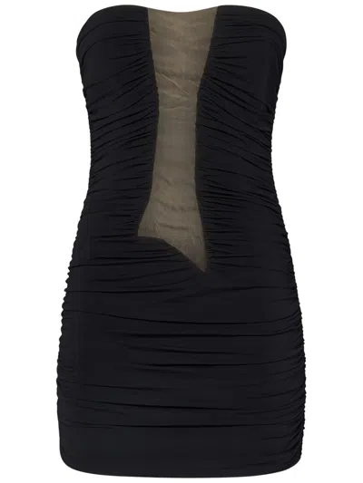 Nensi Dojaka Mini Dress In Black