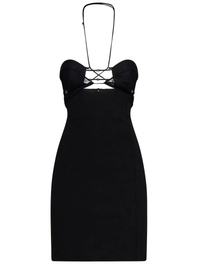 Nensi Dojaka Mini Dress In Black