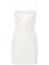 Nensi Dojaka Sequined Boned Mini Dress In Weiss