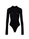 Nensi Dojaka High Neck Bodysuit With Back Tie