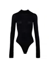 Nensi Dojaka High Neck Bodysuit With Back Tie