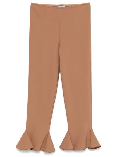 Nensi Dojaka Frankie Hose In Braun
