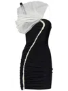 Nensi Dojaka Minikleid Mit 3d-blume