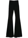 Nensi Dojaka Flared Trousers In Black