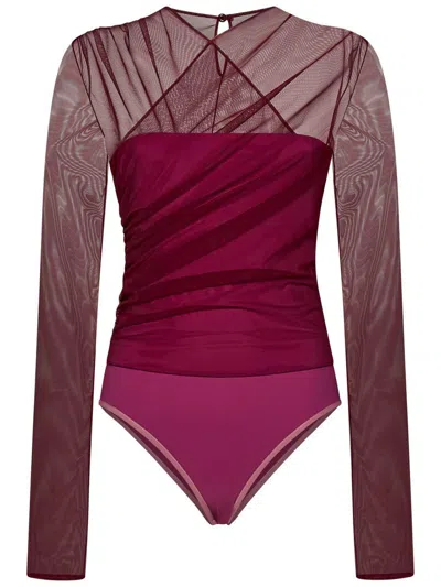 Nensi Dojaka Renee Body In Burgundy