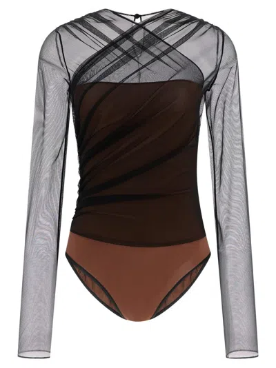 Nensi Dojaka 'renée' Bodysuit In Black