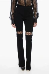 Nensi Dojaka Ribbed Trousers With Lacing