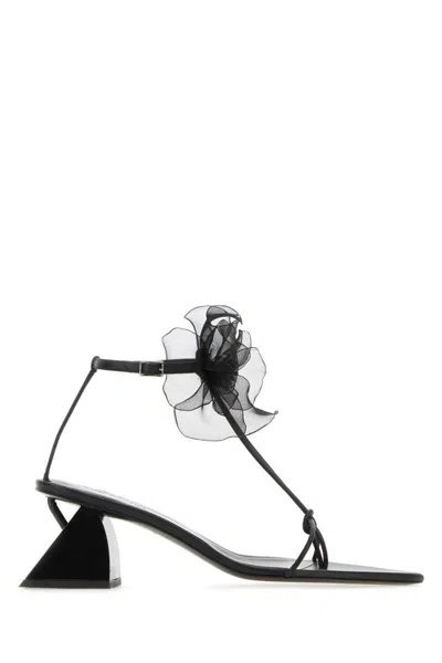 Nensi Dojaka Sandals In Black
