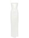 Nensi Dojaka Kendall Sequined Maxi Dress In White