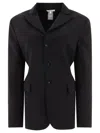 Nensi Dojaka Women's "serge" Tailored Belted Jacket In Black