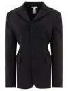 Nensi Dojaka Women's "serge" Tailored Belted Jacket In Black