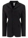 Nensi Dojaka Women's "serge" Tailored Belted Jacket In Black
