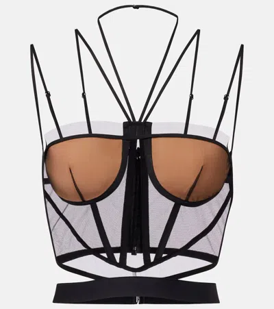 NENSI DOJAKA SHEER BUSTIER