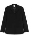 Nensi Dojaka Single-breasted Blazer In Black