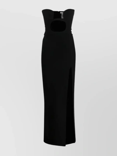 Nensi Dojaka Long Dress In Black