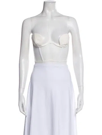 Pre-owned Nensi Dojaka Strapless Sports Bra In Black