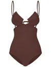 Nensi Dojaka Bañador - Marrón In Brown