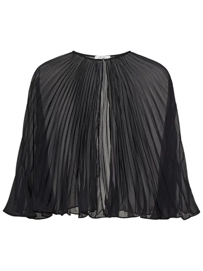 Nensi Dojaka Tailored Black Jacket With Airy Silhouette