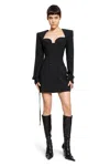 Nensi Dojaka Tailored Mini Jacket Dress In Black
