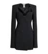 Nensi Dojaka Tailored Mini Jacket Dress In Black