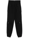 Nensi Dojaka Tapered Cargo Trousers In Black
