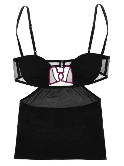 Nensi Dojaka Top 'heart Bra'