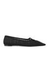 Nensi Dojaka Pointed-toe Ballet Flats Ballerinas In Black
