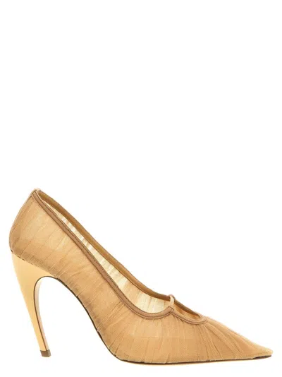 Nensi Dojaka Tulle Pumps In Multi