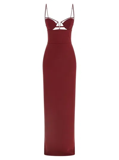 NENSI DOJAKA 'V-WIRE BRA MAXI' DRESS