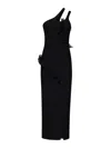 Nensi Dojaka Nadia Black Midi Dress