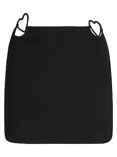 Pre-owned Nensi Dojaka Viscose Blend Mini Skirt In Black