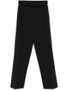 Nensi Dojaka Wide-leg Tailored Trousers In Black