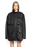 Nensi Dojaka Woman Black Coats In Multi