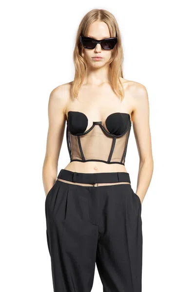 Nensi Dojaka Woman Black Tops