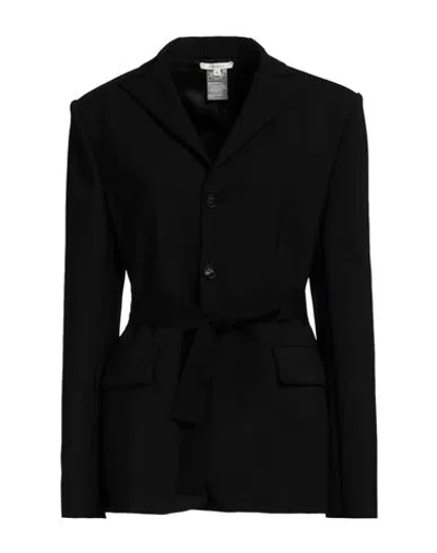 Nensi Dojaka Woman Blazer Black Size S Virgin Wool, Elastane