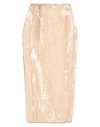 Nensi Dojaka Woman Midi Skirt Blush Size Xs Polyester, Polyamide, Elastane In Pink