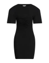 Nensi Dojaka Women's Cut-out Mini T-shirt Dress In Black