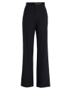 Nensi Dojaka Woman Pants Black Size M Polyester, Virgin Wool, Elastane In Black