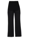 Nensi Dojaka Woman Pants Black Size M Silk